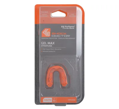 Obrázok produktu pre Shock Doctor Gel Max pre dospelých bez ramienok Farba oranžová