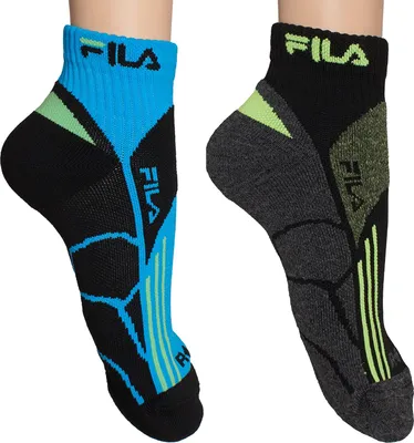 Produktbild von Fila 2er-Pack Herren-Viertel-Laufsocken F2526