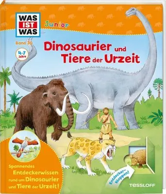 Produktbild von WAS IST WAS Junior Band 30. Dinosaurier und Tiere der Urzeit