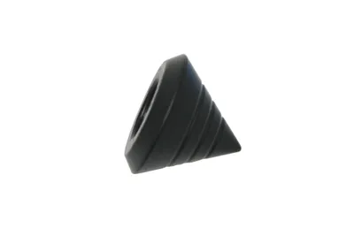 Produktbild von Gardinia Endknopf Kegel zu Stilprogramm Memphis, Ø 16 mm schwarz