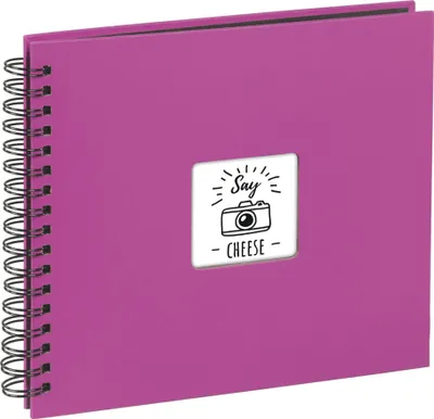 Produktbild von Hama Spiral-Album Fine Art 28x24 cm, 50 schwarze Seiten, Pink