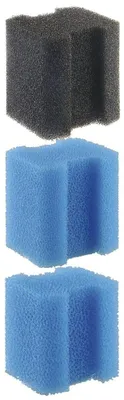 Obrázek produktu pro Filtrační houby Blumodular 8 x 13 cm modrá/černá 3 kusy