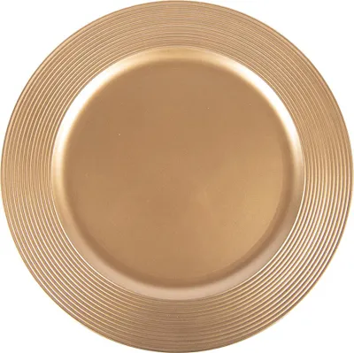 Immagine prodotto di Piattino Clayre & Eef Ø 33 cm Plastica color oro