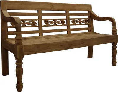 Produktbild von Stationsbank 2-Sitzer | 100cm | Teakholz
