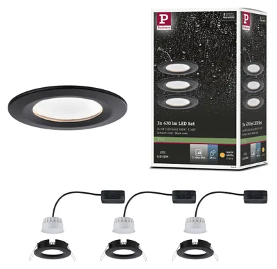 Produktbild von Paulmann LED Einbauleuchte Nova Basisset starr