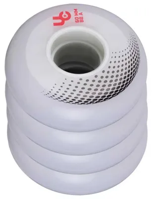 Obrázok produktu pre Undercover Wheels Vortex kolieska, 4 ks, strieborné, 100 mm/85A, strieborné, 100 mm/85A