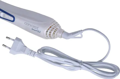Zdjęcie produktu dla Concept KF-1310, Szczotka z gorącym powietrzem, Niebieski, Biały, Oczko do wieszania, 0,19 m, 400 W, 230 V