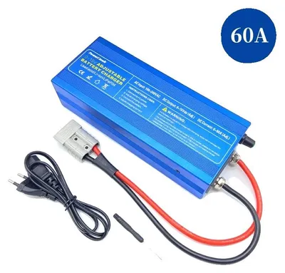 Obrázok produktu pre Nabíjačka batérií LiFePO4, inteligentné nabíjanie, užívateľsky prívetivý displej, konektor LS 60A Anderson, 15 V, EÚ