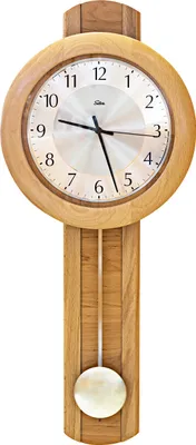 Produktbild von SELVA SELVA Funk-Pendelwanduhr Buche Gauting