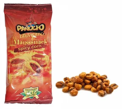 Produktbild von Tostaderos Panocho Bravísimo Gefrituurte Mais-Snacks, 50 x 30 g, knusprig