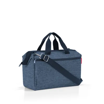 Produktbild von reisenthel allrounder S pocket, Handtasche, Tragetasche, Schultertasche, Tasche, Polyestergewebe, Twist Blue, 11 L, MO4027