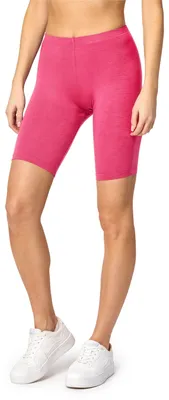 Image de Bellivalini Leggings courts en viscose pour femmes BLV50-149 (Rose, L)