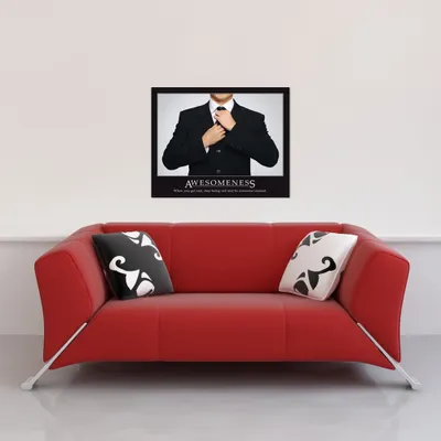 Produktbild von Motivational Awesomeness - Mini-Poster - Awesomeness - Suit + 1 Ü-Poster der Grösse 61x91,5cm