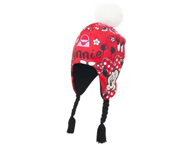 Obrázek produktu pro Červená čepice Minnie Mouse - velikost 52