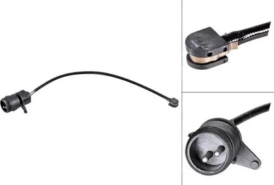 Image de A.B.S. 39574 Contact d'avertissement d'usure des plaquettes de frein 250 mm pour AUDI 100 Berline (4A2, C4) 100 Avant (4A5, C4) V8 (441, 442, 4C2, 4C8) 200 Berline