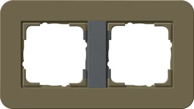 Produktbild von Gira Abdeckrahmen 2fach 0212426