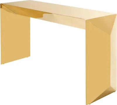 Produktbild von Casa Padrino Luxus Designer Konsole / Konsolentisch Gold 155 x 45 x H. 76 cm - Designermöbel
