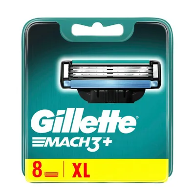 Produktbild von Gillette MACH3+ Rasierklingen Original Rasierklingen 8er Pack