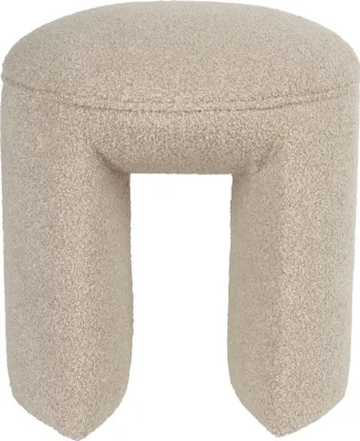 Produktbild von Housecraft Living Noxx Hocker/ Sitzhocker Bouclé Beige