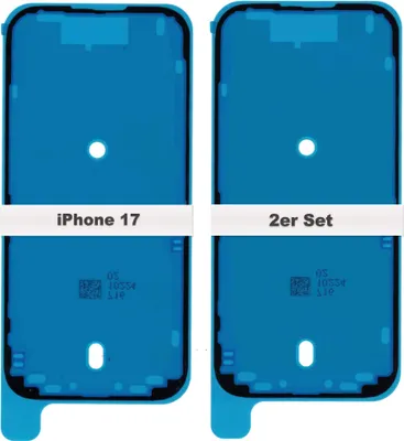 Produktbild von 2x iPhone 17 Rahmen Lcd Display Kleber Glue Dichtung Adhesive Wasserdichtung