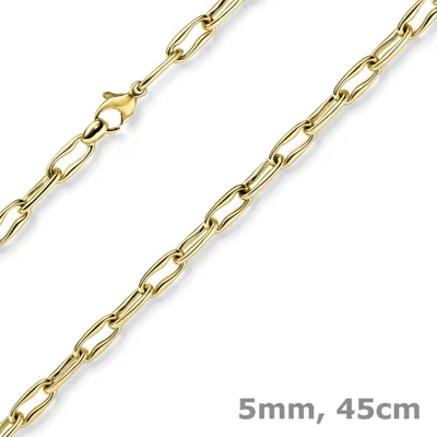 5mm-Phantasiekette-aus-585-Gelbgold-45cm