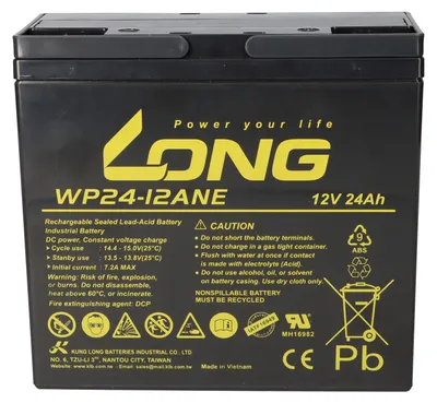 Obrázok produktu pre Kung Long WP24-12ANE 12V 24Ah AGM olovená batéria