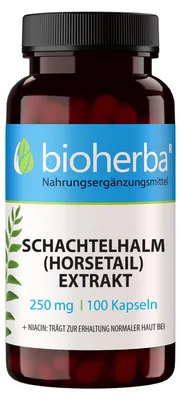 Produktbild von Bioherba Schachtelhalm Horsetail Extrakt 250 mg 100 Kapseln