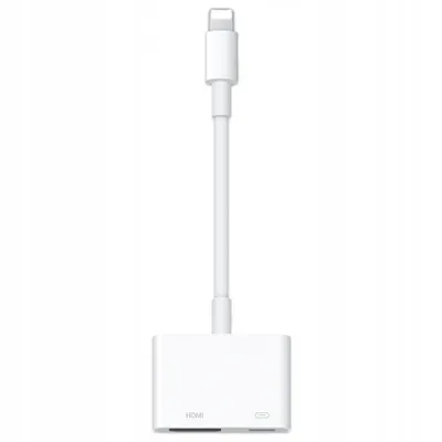 Produktbild von Lightning HDMI Kabeladapter, Full HD 60Hz, für iPhone, iPad, iPod, 1:1 Bildschirmspiegelung, Youtube-Unterstützung