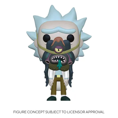 Immagine prodotto di Figurka Winylowa Rick w Glorzo z serii POP! od Funko - 9 cm