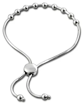 Obrázok produktu pre Strieborný náramok SilberDream, guľôčková retiazka, striebro 925, dámska šperkovnica, dĺžka 22 cm, model D3SDA7002J
