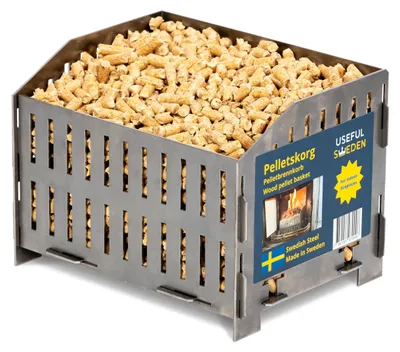 Immagine prodotto di Contenitore per pellet di legno, adatto per camini aperti o stufe a legna