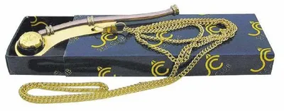 Produktbild von Bootsmannspfeife Messing in Geschenkbox Bootsmannsmaatenpfeife