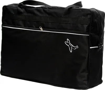 Produktbild von REISETASCHE 55 x 40 x 20 cm Boardgepäck Reise Koffer HANDGEPÄCK f. z.B Ryanair Schwarz