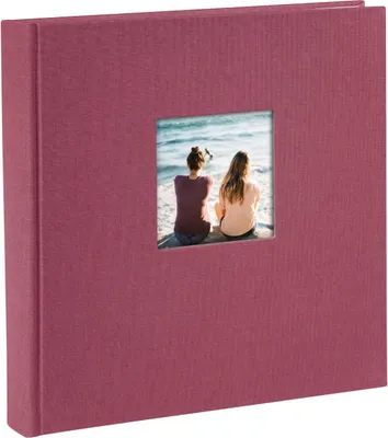 Produktbild von Goldbuch Fotoalbum Bella Vista fuchsia 25x25 cm 60 weiße Seiten