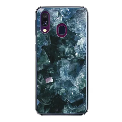Produktbild von MuchoWow® Handyhülle Schutzhülle Hülle für Samsung Galaxy A40 Edelsteine und Mineralien - Kristall - Naturstein Silikon Softcase Handy Hülle - Handy-Tasche