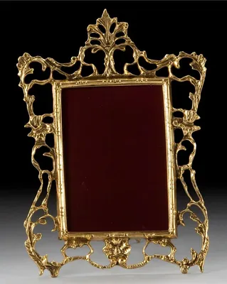 Produktbild von Casa Padrino Luxus Barock Bilderrahmen Gold 27 x H. 37 cm - Handgefertigter Barockstil Bronze Bilderrahmen - Barock Deko Accessoires - Edel & Prunkvoll