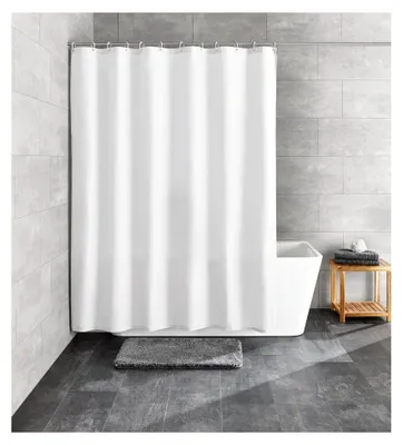 Produktbild von Duschvorhang Kito aus Polyester, schneeweiß, 120 cm x 200 cm