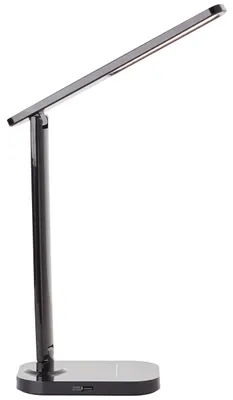 Produktbild von Brilliant Vicari LED Tischleuchte 6W Schwarz USB, Nachtlicht, Timer G93102/06