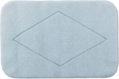 Produktbild von Rhomtuft Badteppich Raute Farbe aquamarin Größe 55x60 cm