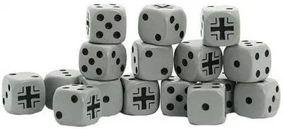 Produktbild von Doppelstein Set - Tischspiel Zubehör - 16 Teile - Grau Schwarz
