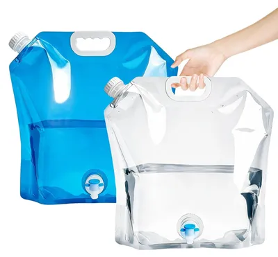Productafbeelding van Opvouwbare Watertank van 10 L voor Camping en Reis