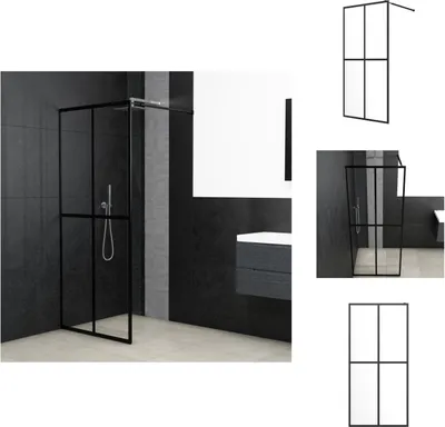 Immagine prodotto di vidaXL Schermo doccia per cabina doccia Vetro di sicurezza trasparente 118x190 cm - Schermi doccia