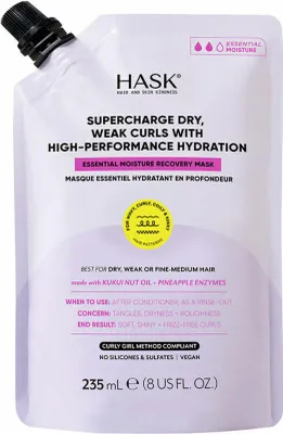 Produktbild von Hask Texture Mascarilla Capilar Ligera Hidratante 235ml