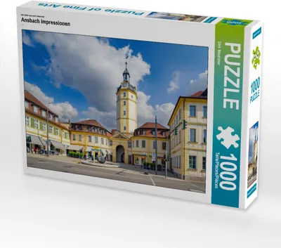 Produktbild von CALVENDO Puzzle Ein Motiv aus dem Kalender Ansbach Impressionen | 1000 Teile Lege-Größe 64x48cm Foto-Puzzle für glückliche Stunden
