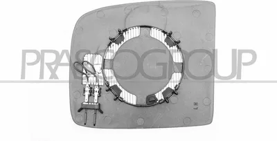 Produktbild von PRASCO Spiegelglas Außenspiegel Links für FIAT Scudo (270, 272) Beheizbar Konvex FT9237514