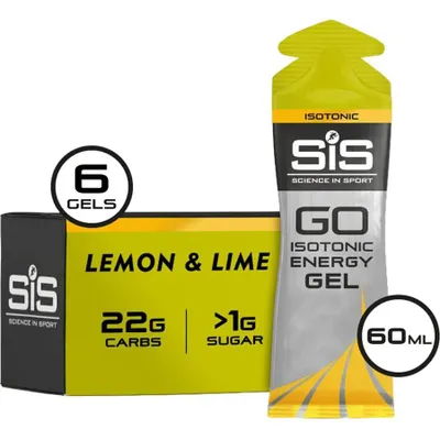Obrázok produktu pre Science in Sport GO Izotonický energetický gél Citrón a limetka 6 x 60 ml