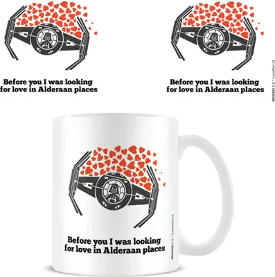 Produktbild von Star Wars - Lizenz Tassen - Valentines - Alderaan Places