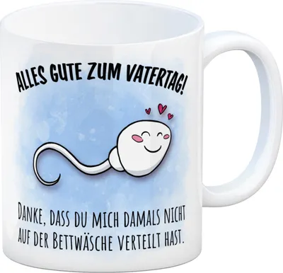 Produktbild von Danke Papa, dass du nicht Kaffeebecher zum Vatertag mit Bettwäsche Spruch