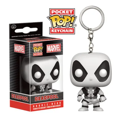 Produktbild von Pocket POP! Keychain: Marvel: Deadpool white