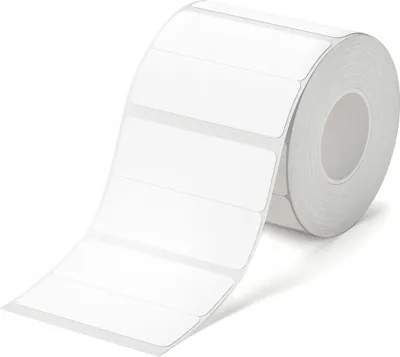 Produktbild von EDIBAZZAR | NIIMBOT Aufkleber Original 45x15mm 460 Stück Weiß für Serie B